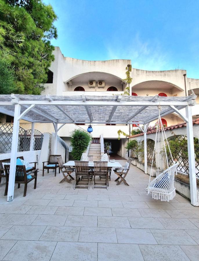 Vista Mare Su Tre Piani Con Giardino Villa Falerna Buitenkant foto